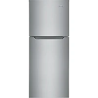 Frigidaire 24" 10.1 Cu. Ft. Top Freezer Refrigerator (FFET1022UV) - Brushed Steel