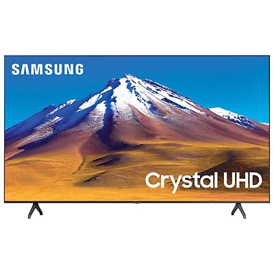 Open Box - Samsung 75" 4K UHD HDR LED Tizen Smart TV (UN75TU6900FXZC) - 2020 - Titan Grey