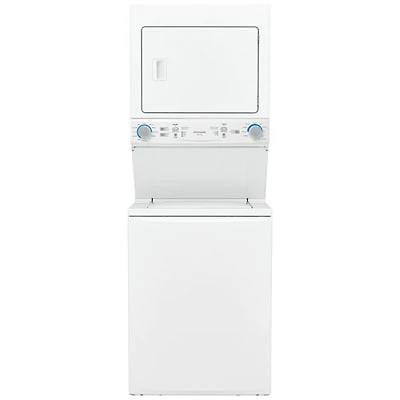 Frigidaire Electric Washer & Dryer Laundry Centre (FLCE752CAW) - White - Open Box - Perfect Condition