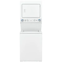 Frigidaire Electric Washer & Dryer Laundry Centre (FLCE752CAW) - White - Open Box - Perfect Condition