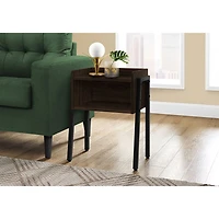 Monarch Contemporary Rectangular End Table with Shelf