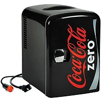 Coca-Cola Coke Zero 0.14 Cu. Ft. Freestanding Bar Fridge (CZ04)