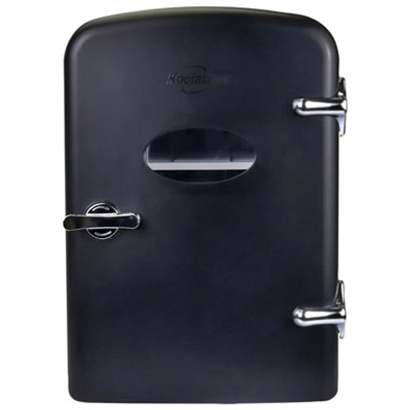 Koolatron 0.14 Cu. Ft. Freestanding Bar Fridge (KRT04-B) - Black