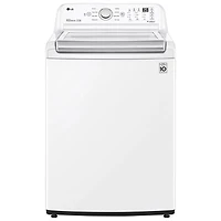 LG 5.8 Cu. Ft. High Efficiency Agitator Top Load Washer (WT7150CW) - White