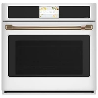 Café 30" 5 Cu. Ft. True Convection Electric Wall Oven (CTS90DP4NW2) - Matte White