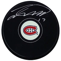 Frameworth Montreal Canadiens: Hockey Puck Signed By Josh Anderson