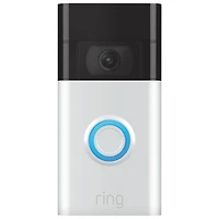 Ring Wi-Fi Video Doorbell (2nd Generation) - Satin Nickel