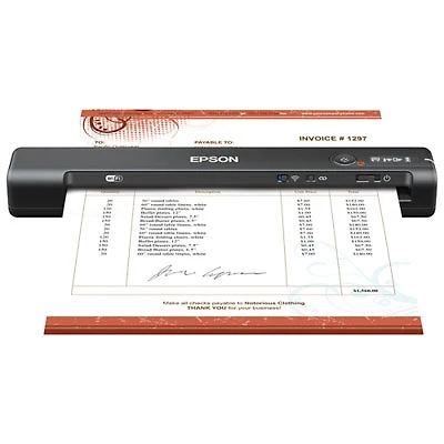 Epson WorkForce ES-60W Wireless Portable Document Scanner