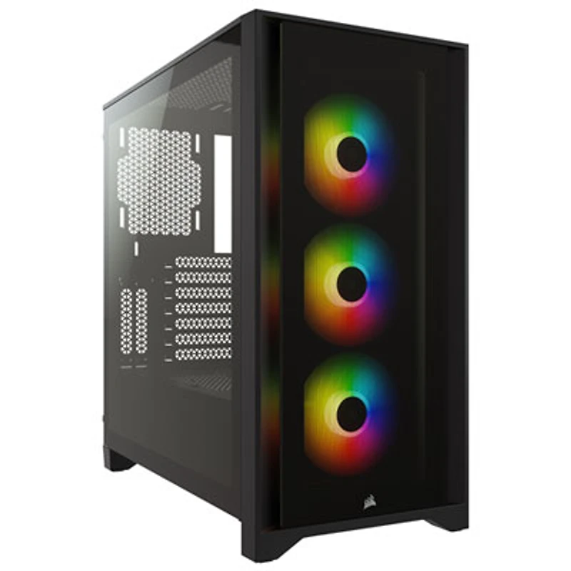 Corsair iCUE 4000X RGB Mid-Tower ATX Computer Case