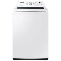 Samsung 5.0 Cu. Ft. Agitator Top Load Washer (WA44A3205AW) - White