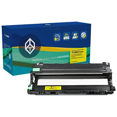 TToner Yellow Toner Cartridge Compatible with Brother (TT-DR221)