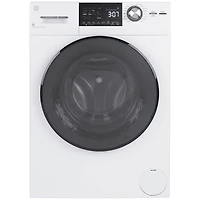 GE 2.8 Cu. Ft. Electric Washer & Dryer Combo (GFQ14ESSNWW) - White - Open Box - Scratch & Dent