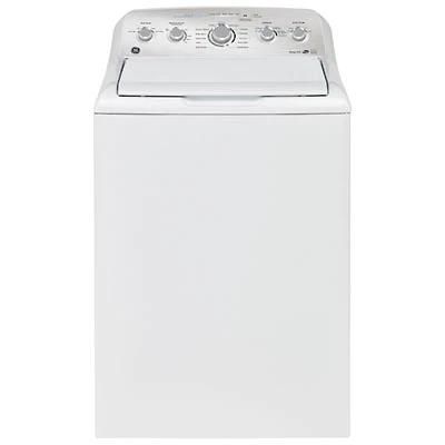 GE 4.9 Cu. Ft. High Efficiency Top Load Washer (GTW490BMRWS) - White