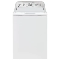 GE 4.9 Cu. Ft. High Efficiency Top Load Washer (GTW490BMRWS) - White
