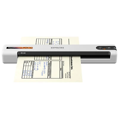 Epson RapidReceipt RR-60 Mobile Receipt and Colour Document Portable Scanner