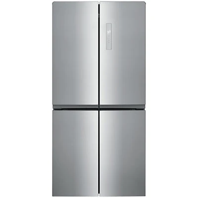 Frigidaire 33" 17.4 Cu. Ft. French Door Refrigerator (FRQG1721AV) - Brushed Steel