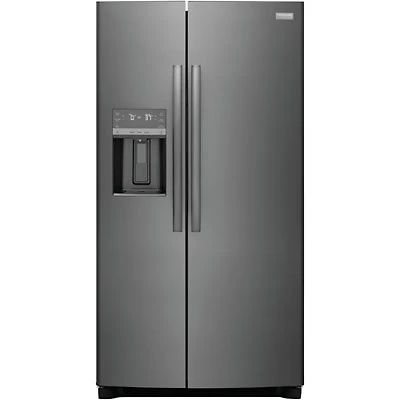 Frigidaire Gallery 36" 22.2 Cu. Ft. Side-By-Side Refrigerator (GRSC2352AD) - Black Stainless
