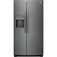 Frigidaire Gallery 36" 22.2 Cu. Ft. Side-By-Side Refrigerator (GRSC2352AD) - Black Stainless