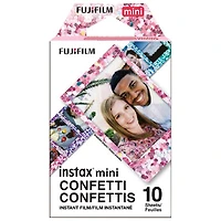 Fujifilm Instax Mini Instant Film - 10 Sheets - Confetti