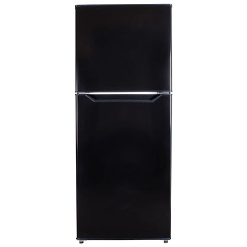 Danby 24" 10.1 Cu. Ft. Top Freezer Refrigerator with LED Lighting (DFF101B1BDB) - Black