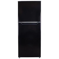 Danby 24" 10.1 Cu. Ft. Top Freezer Refrigerator with LED Lighting (DFF101B1BDB) - Black
