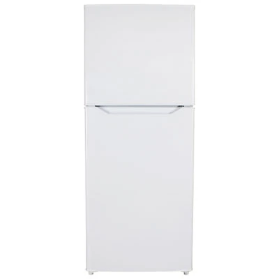 Danby 24" 10.1 Cu. Ft. Top Freezer Refrigerator with LED Lighting (DFF101B1WDB) - White