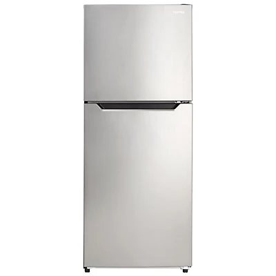 Danby 24" 10.1 Cu. Ft. Top Freezer Refrigerator with LED Lighting (DFF101B1BSLDB) - Stainless Steel