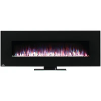 Napoleon 60" Electric Wall-Mounted Fireplace - 5000 BTU - Black