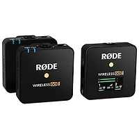 Rode Wireless Go II Dual Lavalier Microphone System