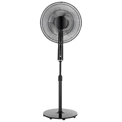 Ecohouzng AC Oscillating Pedestal Fan - 16" - Black