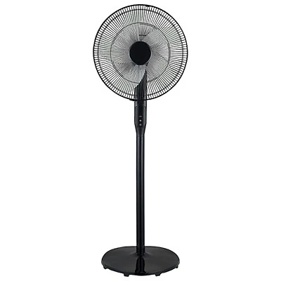 Ecohouzng DC Oscillating Pedestal Fan - 16" - Black