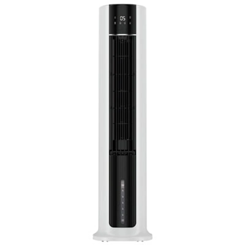 Ecohouzng Air Cooler Oscillating Tower Fan with Humidity - 41" - White