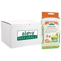 Aleva Natural Bamboo Baby Pacifier & Toy Wipes - 360 Wipes