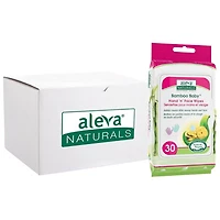 Aleva Natural Bamboo Baby Hand & Face Wipes - 360 Wipes