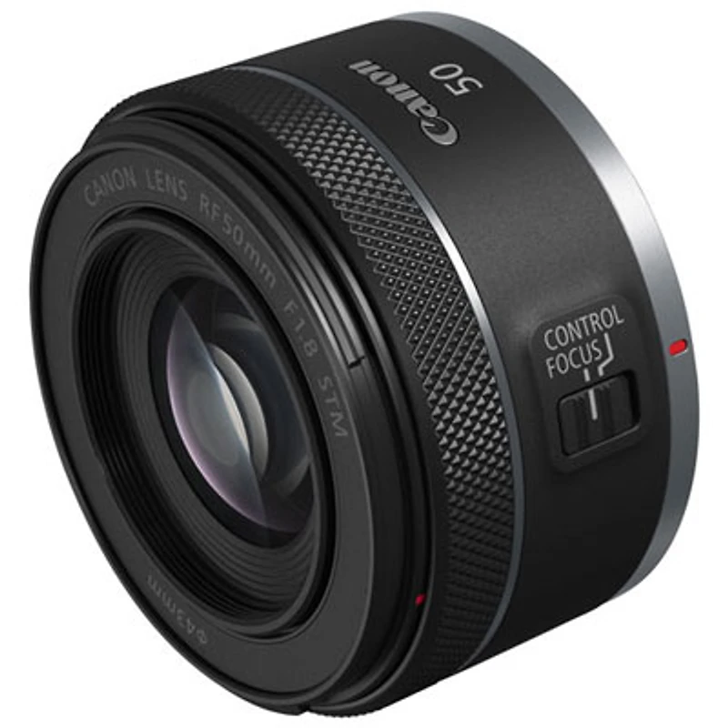 Open Box - Canon RF 50mm f/1.8 STM Lens - Black