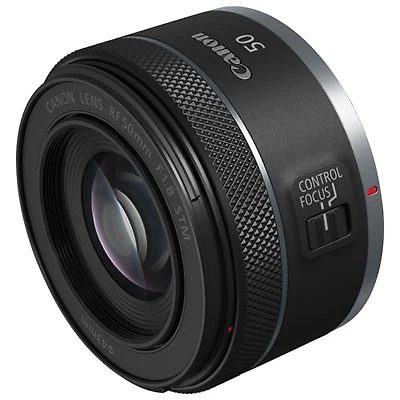 Open Box - Canon RF 50mm f/1.8 STM Lens - Black