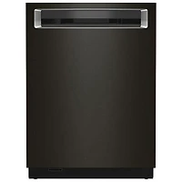 KitchenAid 24" 44dB Built-In Dishwasher (KDPM604KBS) - Black Stainless - Open Box - Perfect Condition