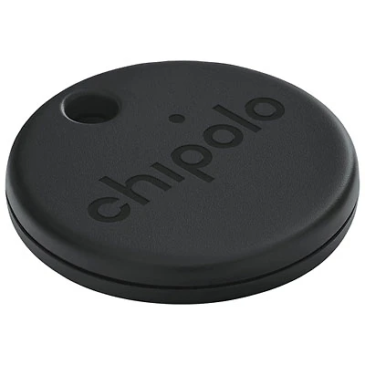 Chipolo ONE Spot Bluetooth Item Tracker with Apple Find My - Black - 1 Pack
