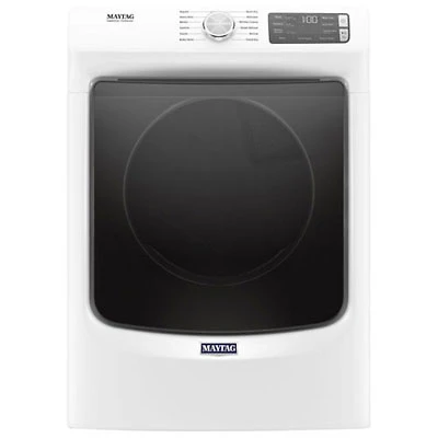 Maytag 7.4 Cu. Ft. Electric Steam Dryer (YMED6630HW) - White - Open Box - Perfect Condition