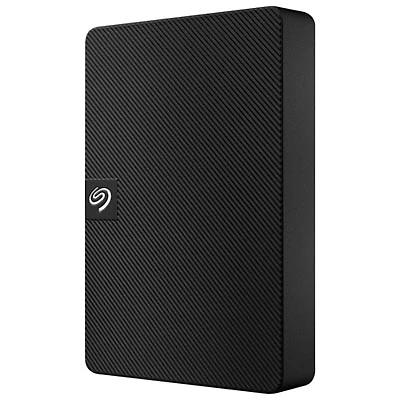 Seagate Expansion 4TB USB 3.0 Portable External Hard Drive (STKM4000400) - Black