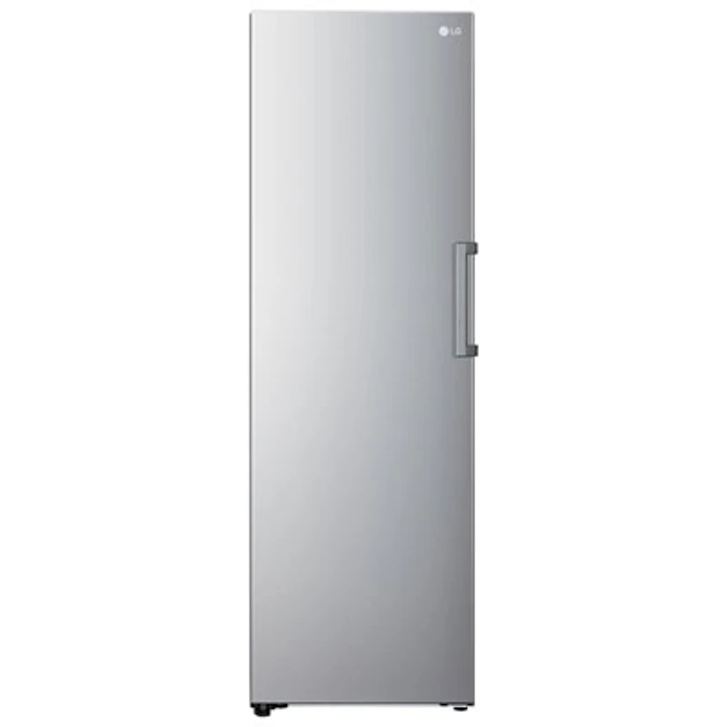 LG 24" 11.4 Cu. Ft. Frost-Free Counter-Depth Column Freezer (LROFC1104V) - Platinum Silver Steel