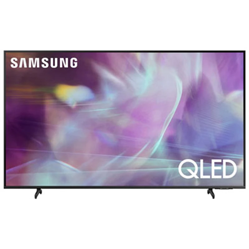 Open Box - Samsung 60" 4K UHD HDR QLED Tizen Smart TV (QN60Q62AAFXZC) - Titan Grey - Only at Best Buy