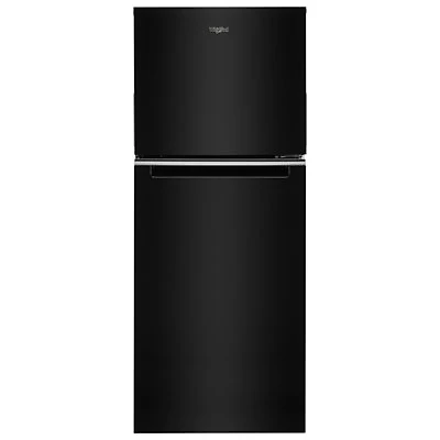 Whirlpool 25" 11.6 Cu. Ft. Top Freezer Refrigerator (WRT112CZJB) - Black