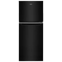Whirlpool 25" 11.6 Cu. Ft. Top Freezer Refrigerator (WRT112CZJB) - Black