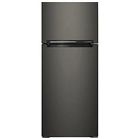 Whirlpool 28" 17.6 Cu. Ft. Top Freezer Refrigerator with LED Lighting (WRT518SZKV) - Black Stainless