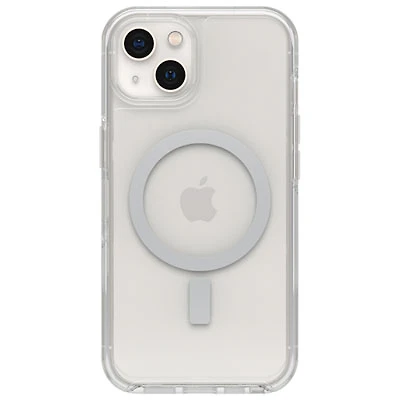 OtterBox Symmetry + Fitted Hard Shell Case for iPhone 13 - Clear