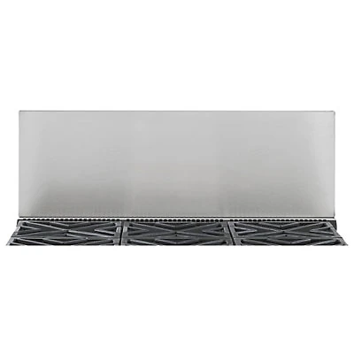 GE Backsplash for 36" Range (UX12B36PSS) - Stainless Steel