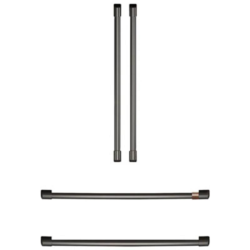 Café Refrigerator Handle Kit - Brushed Black