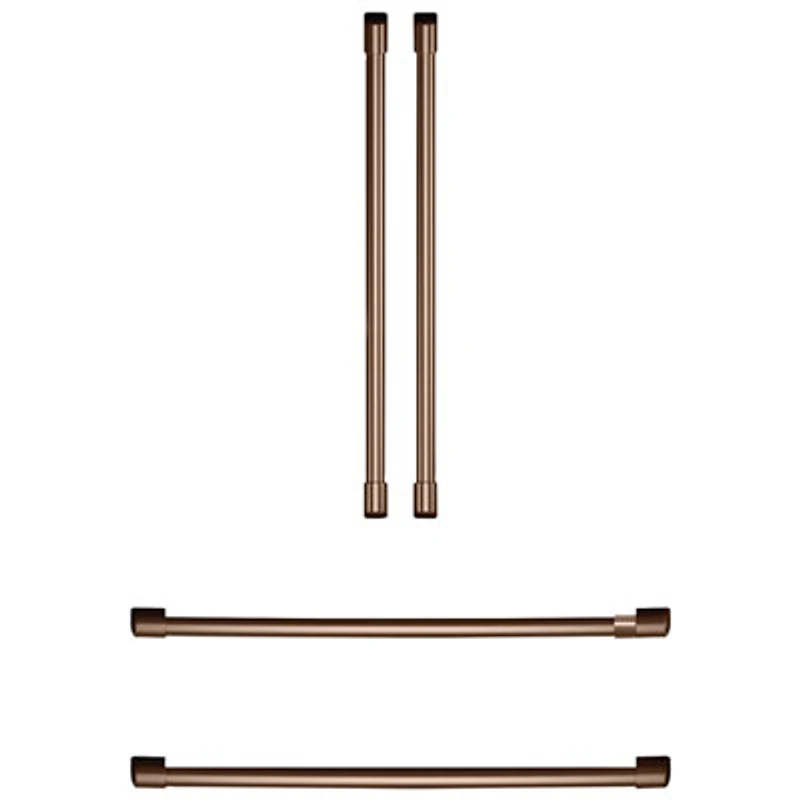 Café Refrigerator Handle Kit - Brushed Copper