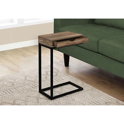 Monarch Contemporary Rectangular Accent Table - Brown